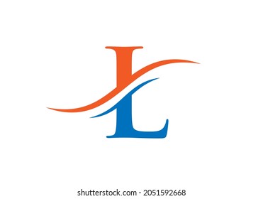 L Logo Design Vector Template. Initial Letter L Logotype For Business And Company Identity
