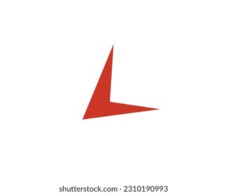 L logo design vector template