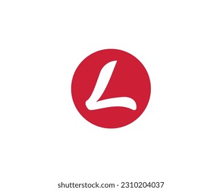 L Logo design vector template