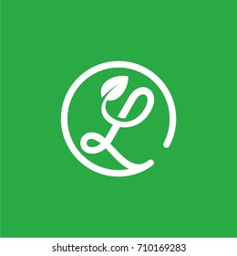 L logo designs icon - vector illustration