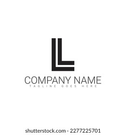 l logo, l letter logo design
