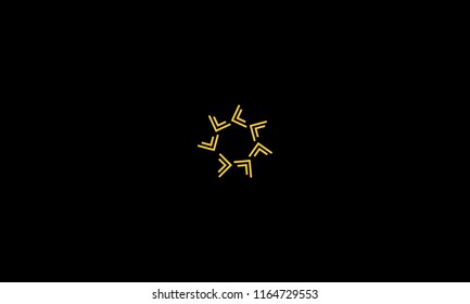 L LOGO IN WREATH SHAPE FOR LOGO DESIGN OR ILLUSTRATION USE