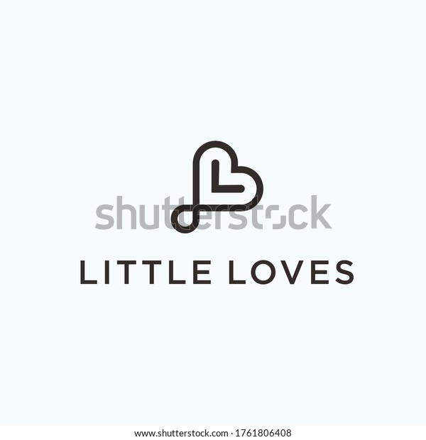 L love logo. love
icon