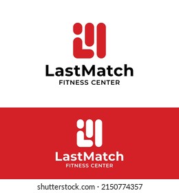 L M LM ML Letter Monogram Initial  Logo Design Template. Suitable for General Sports Fitness Construction Finance Company Business Corporate Shop Apparel in Simple Modern Style Logo Design.