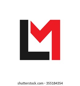 L And M Logo Vector.