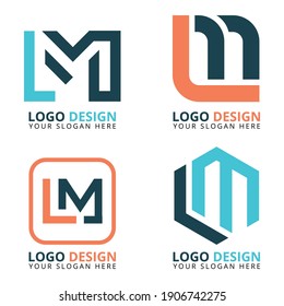 L M Professional Logo Design Collection