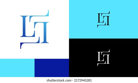 L Monogram Heraldy Law Logo Design Concept 