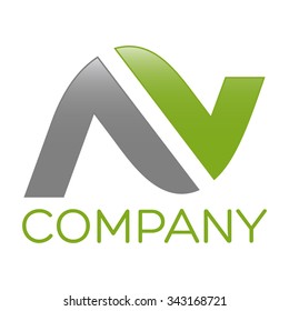 L and N company linked letter logo