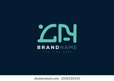 Design dos logotipos L e N. LN abstract Letters Monograma de Logotipo. Este design de logotipo é o processo de criação de um símbolo visual que representa uma marca, empresa ou indivíduo.