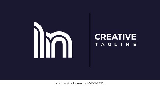 L and N logo design. LN abstract Letters Logo Monogram. This logo design is the process of creating a visual symbol that represents a brand, company, or individual.