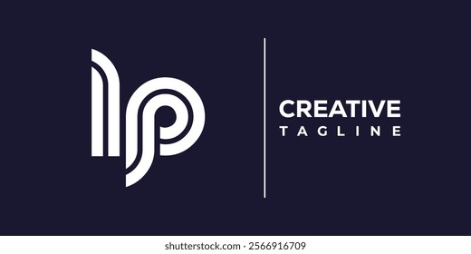 L and P logo design. LP abstract Letters Logo Monogram. This logo design is the process of creating a visual symbol that represents a brand, company, or individual.