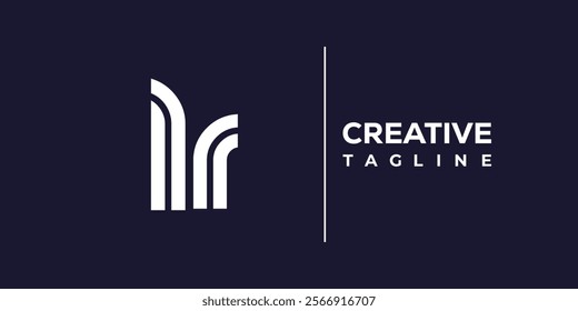 L and R logo design. LR abstract Letters Logo Monogram. This logo design is the process of creating a visual symbol that represents a brand, company, or individual.