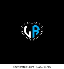 L S letter logo vector design on black color background. LS monogram