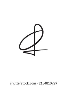 L sign creative modern vector logo template 