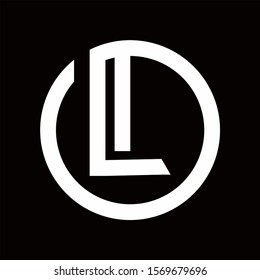 L simple circle logo iconic