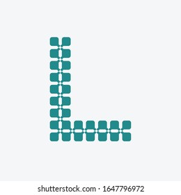 L Techno Logo. L Letter Logo. Letter L Logo