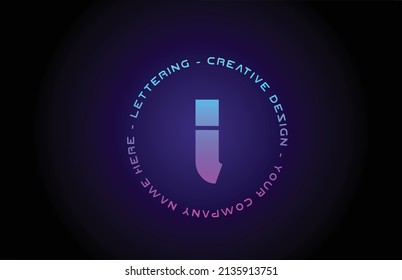 L text alphabet letter logo icon design. Creative template for business and company with circle