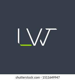 L & W joint logo design vector