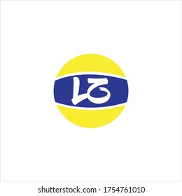 L Z letter logo initial design