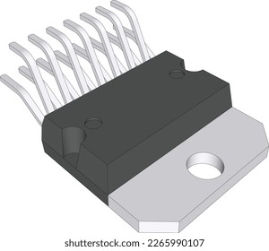 El L298N es un controlador de puente completo dual de alta tensión, alta corriente. Módulo controlador de motor de CC. Vacante 3D