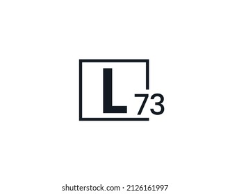 L73, 73L Logo de la letra inicial