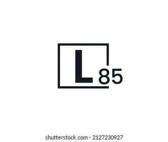 L854, 85L Initial letter logo