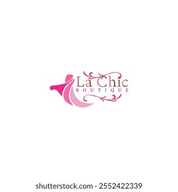 la chic design de logotipo boutique