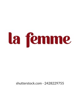 la femme French is wife, Graphic design print t-shirts fashion, illustration, vector, posters, cards, stickers, mug