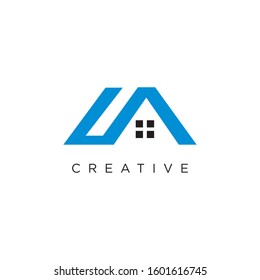 La Home Design Initial Logo Vector Stock Vector (Royalty Free ...