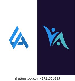 LA Human Collaboration Einzigartiges Logo