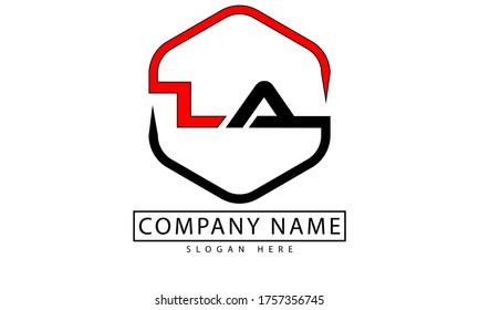 Design-Vorlage für Logos mit Buchstaben