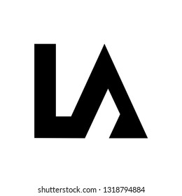 la letter vector logo