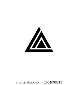 la letter vector logo abstract