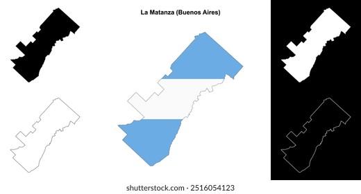 Mapa de La Matanza (Buenos Aires)