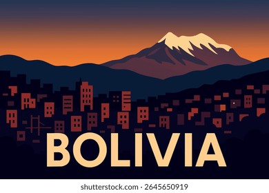 La Paz, Bolívia, oferece um contraste impressionante entre suas vistas de montanha de alta altitude e uma paisagem urbana vibrante, misturando beleza natural com uma rica atmosfera cultural, perfeita para a exploração da cidade 
