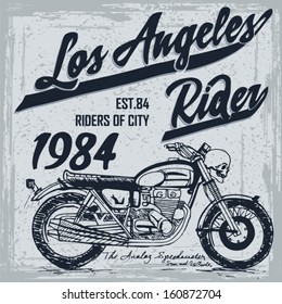 LA RIDER VECTOR