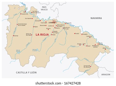 La Rioja Map