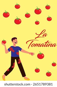La Tomatina is a Spanish festival in Buñol, Spain.
