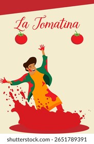 La Tomatina is a Spanish festival in Buñol, Spain.