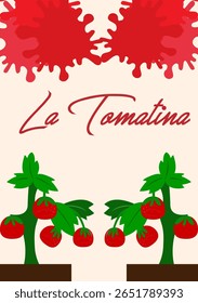 La Tomatina is a Spanish festival in Buñol, Spain.