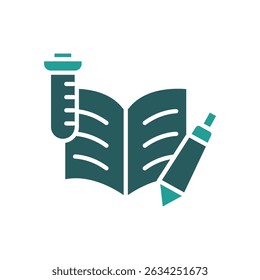 lab analysis icon. vector.Editable stroke.linear style sign for use web design,logo.Symbol illustration.