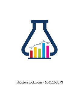 Lab Analytic Logo Icon Design
