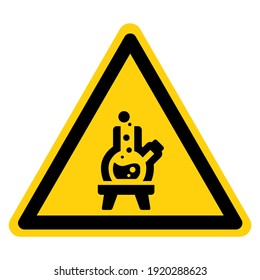 Lab Area Symbol Sign, Vector Illustration, Isolate On White Background Label. EPS10
