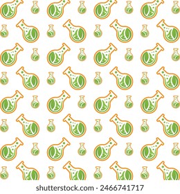 Lab astonishing trendy multicolor repeating pattern vector illustration background design