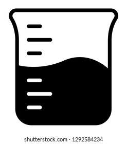 Lab Beaker Chemical Bottle Stock Vector (Royalty Free) 1292584234 ...