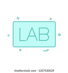 lab board icon vector design