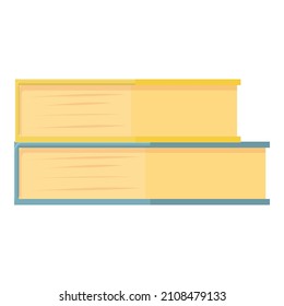 Lab books icon cartoon vector. Medical laboratory. Science test