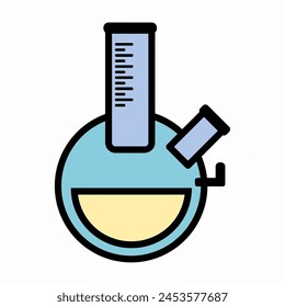 Lab Bottle Icon For Your Design Graphic Project