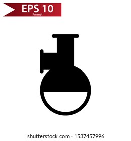 Lab Bottle solid Logo is a simple logo or icon, compatible for any company.