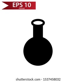 Lab Bottle solid Logo is a simple logo or icon, compatible for any company.